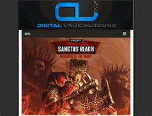 Tablet Screenshot of digitalunderground.net